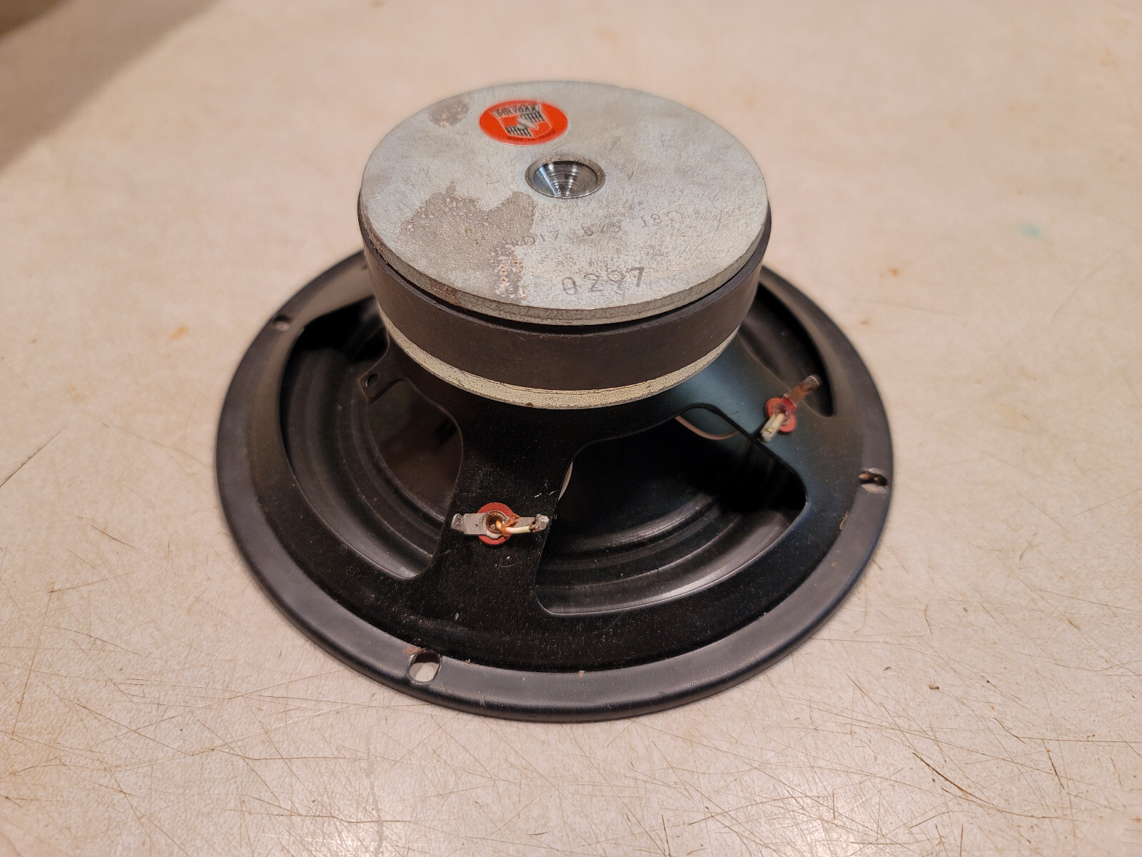 Audax Polydax 6.5" Speaker HD17B25J 8 ohm 6.54 inch Woofer #5