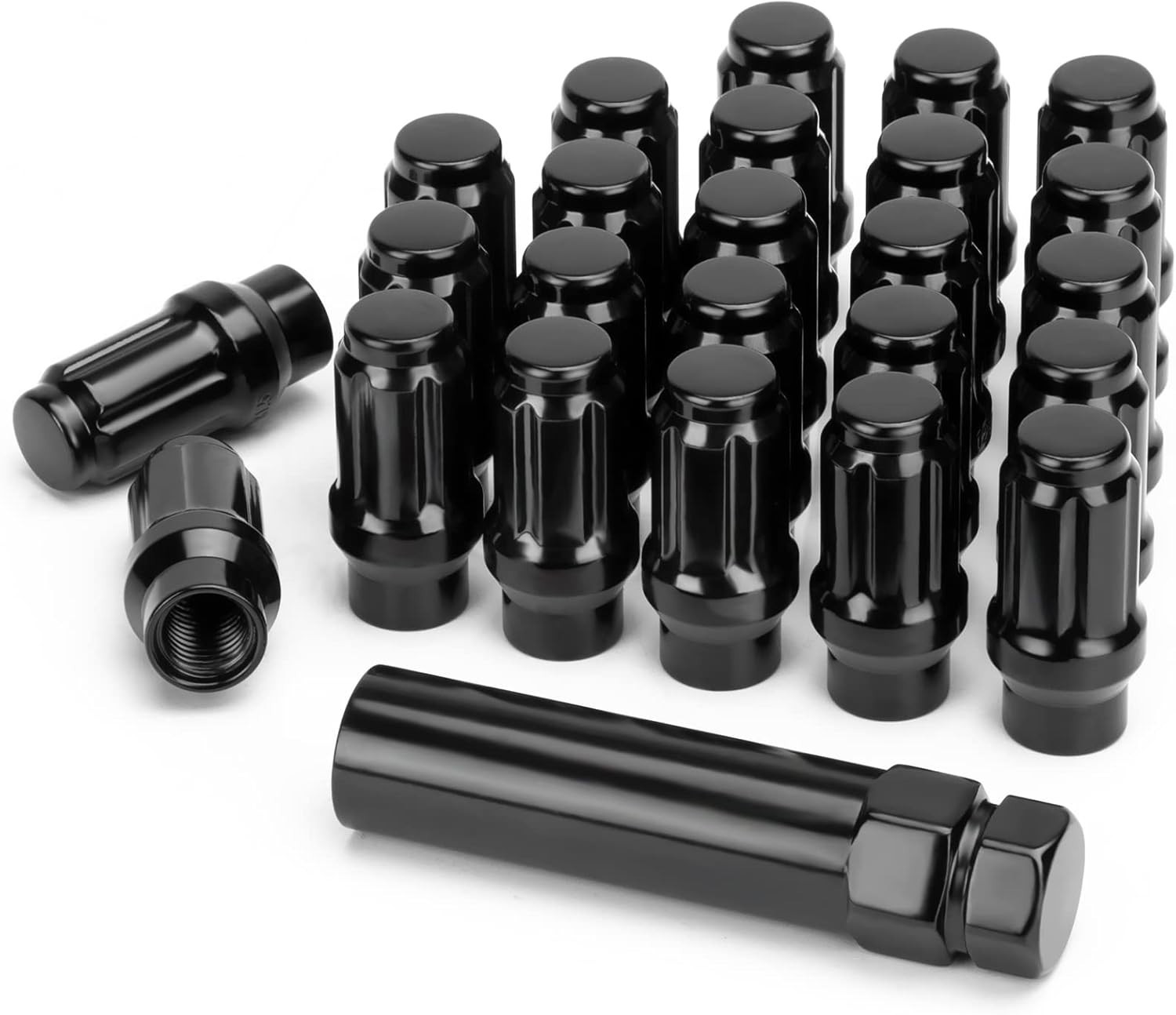 24PCS KSP M12x1.5 Extended Lug Nuts for Toyota Tacoma 4runner Lexus GMC FORD
