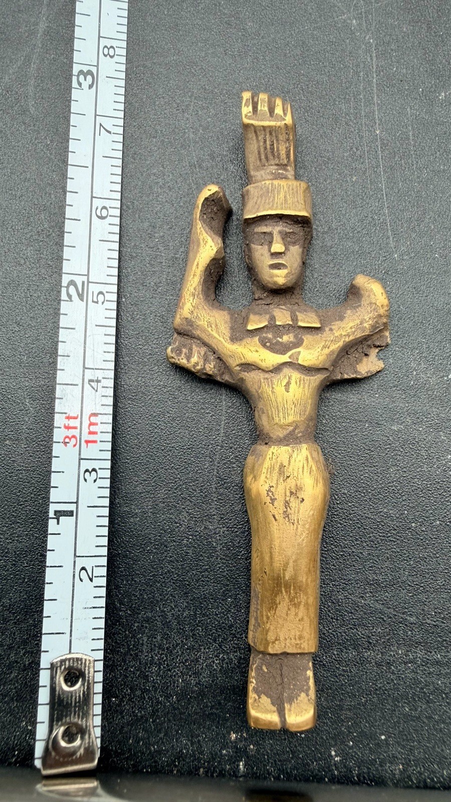 Bronze Figure Pendent From Tula Hidalgo Ojuelos