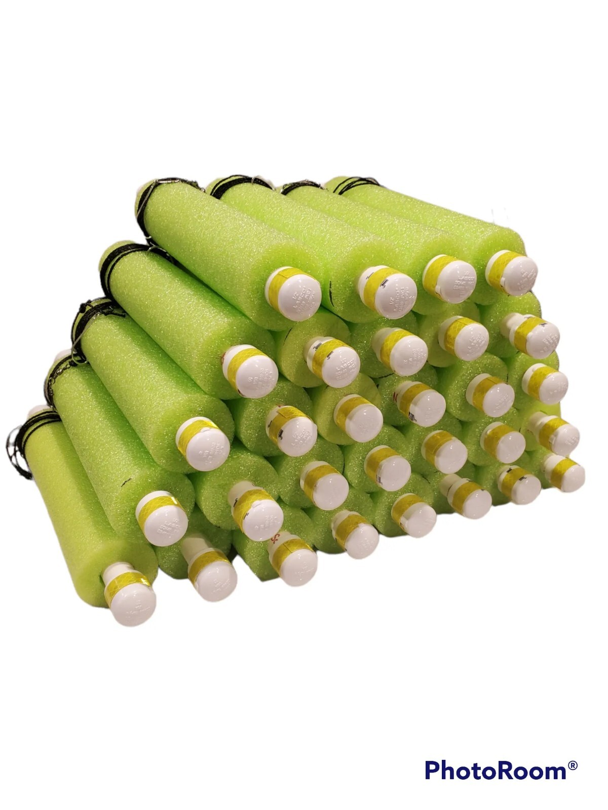 Cajun Catfish Jugline fishing Noodle Jugline Lot of 30 Green