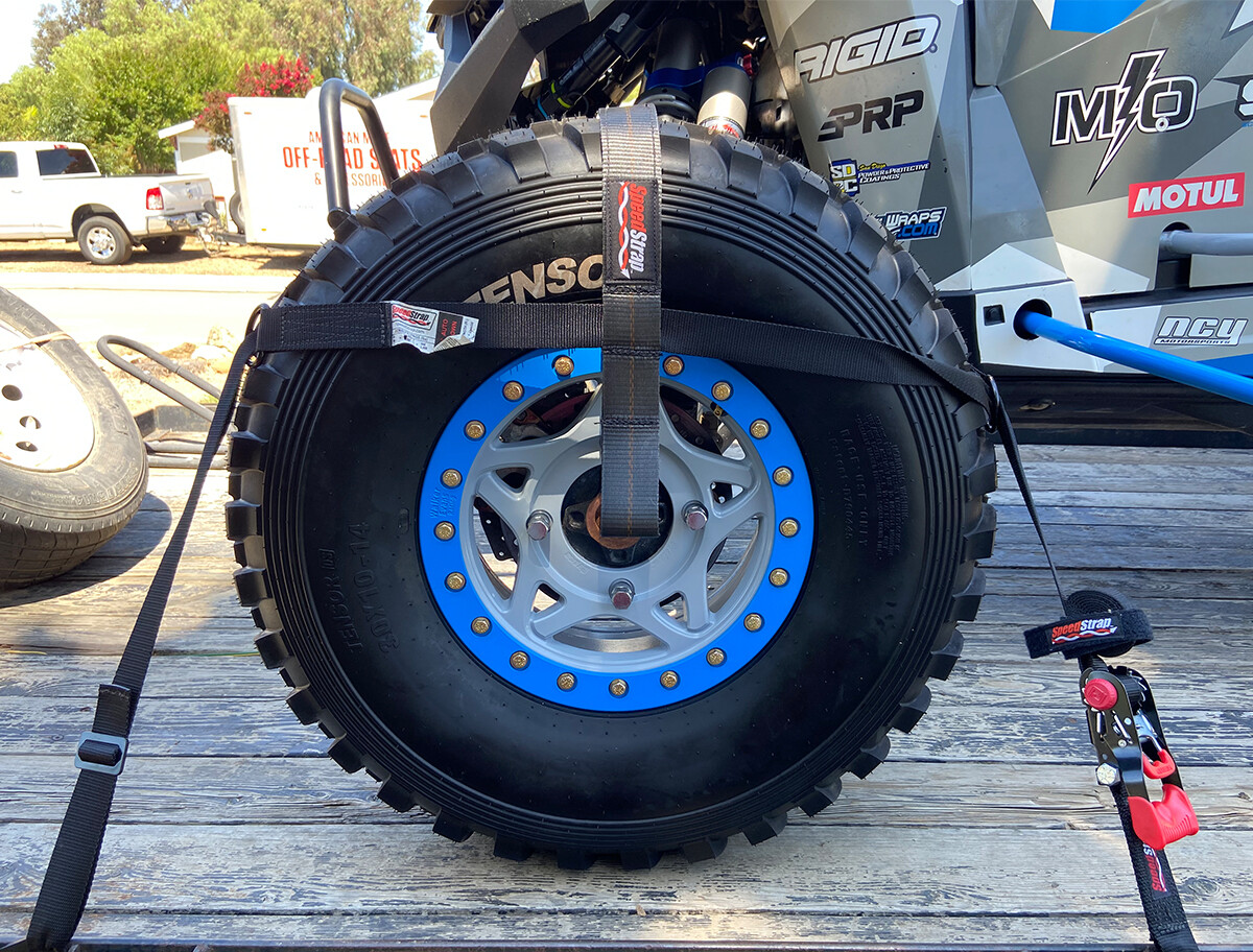 SpeedStrap 71710 Black Essential UTV Tire Bonnet Kit