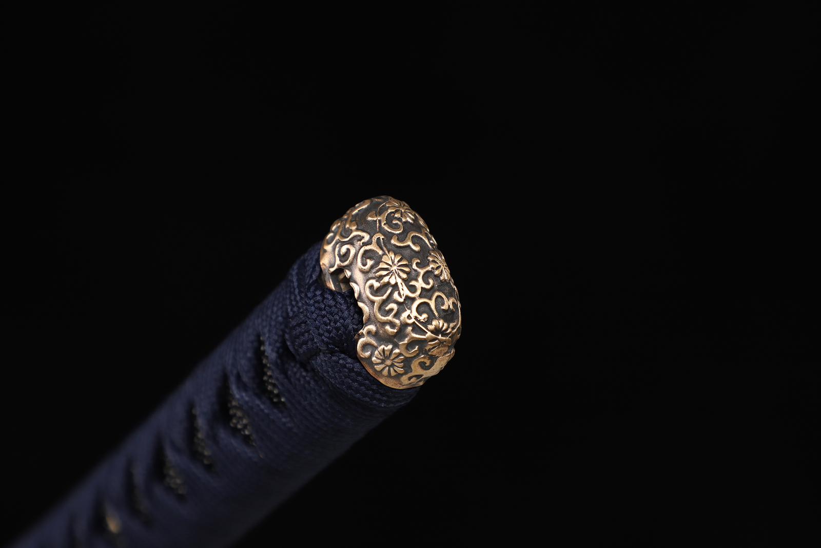 Clay Temperped T10 Steel Japanese Samurai Sword Katana Brass Tsuba Full Tang