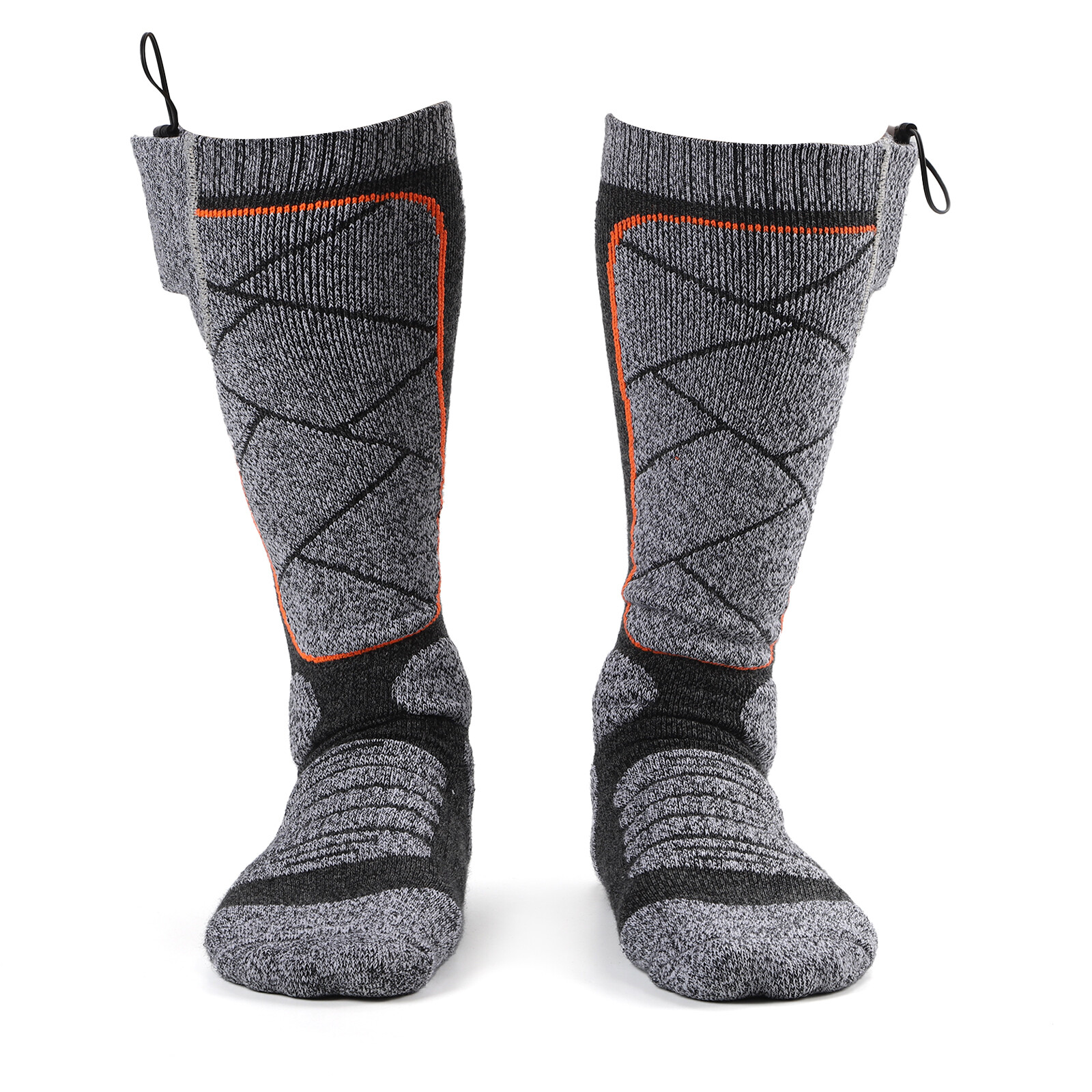 Electric Heated Socks Rechargeable Battery Men Women Winter Foot Warmer 3.7v