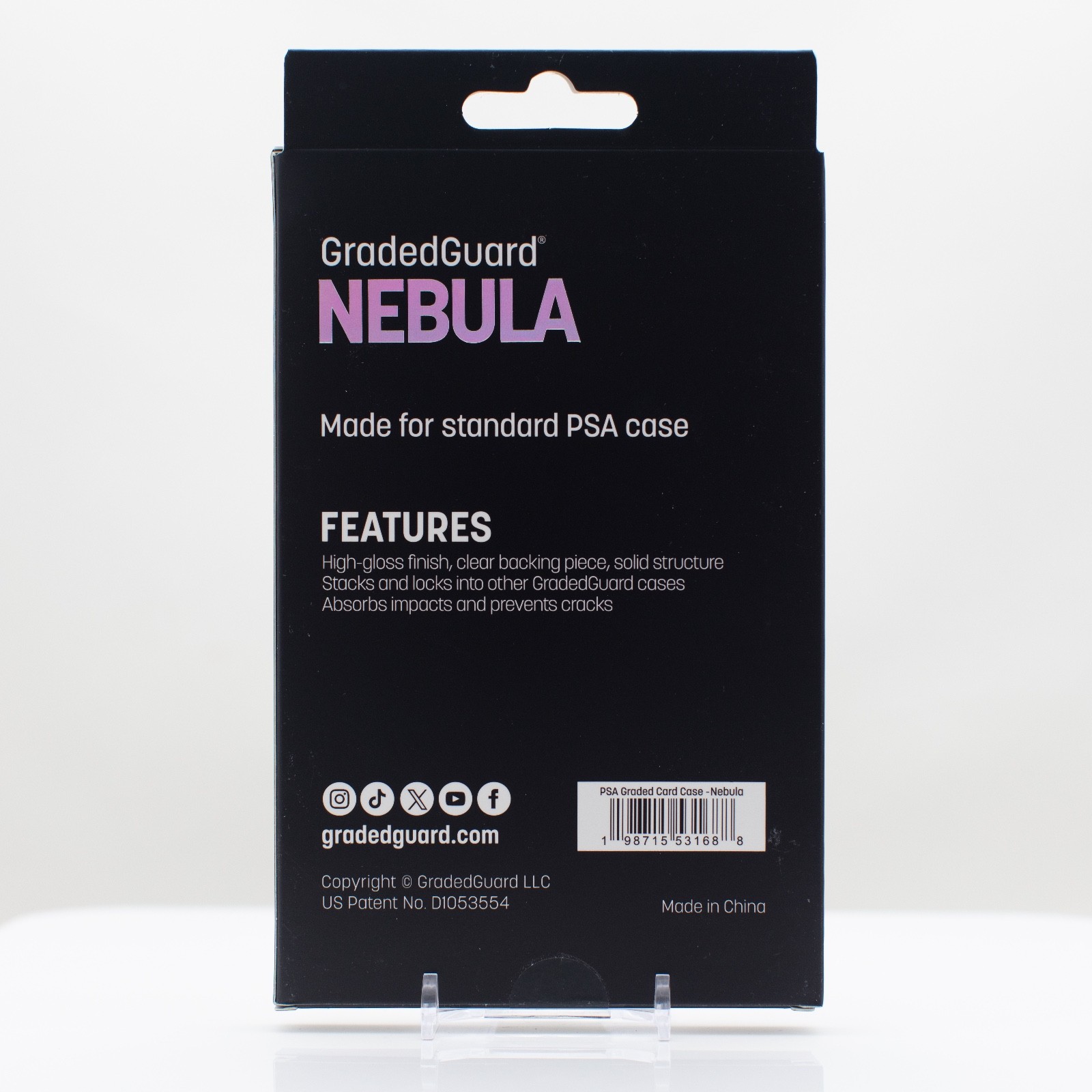 GradedGuard PSA Graded Card Case Guard Protector NEBULA Limited Edition