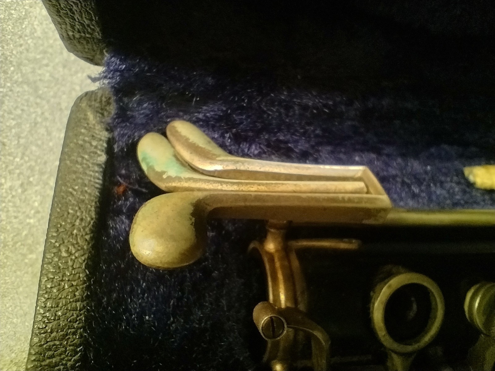 F.Buisson Oboe + Vintage Case Old Antique Musical Instruments