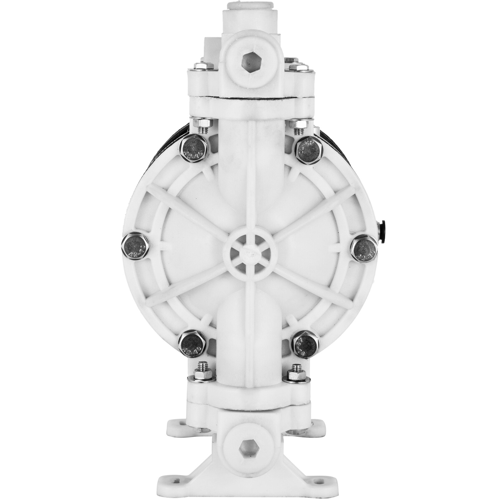 VEVOR 2.5GPM Air-Operated Double Diaphragm Pump Polypropylene