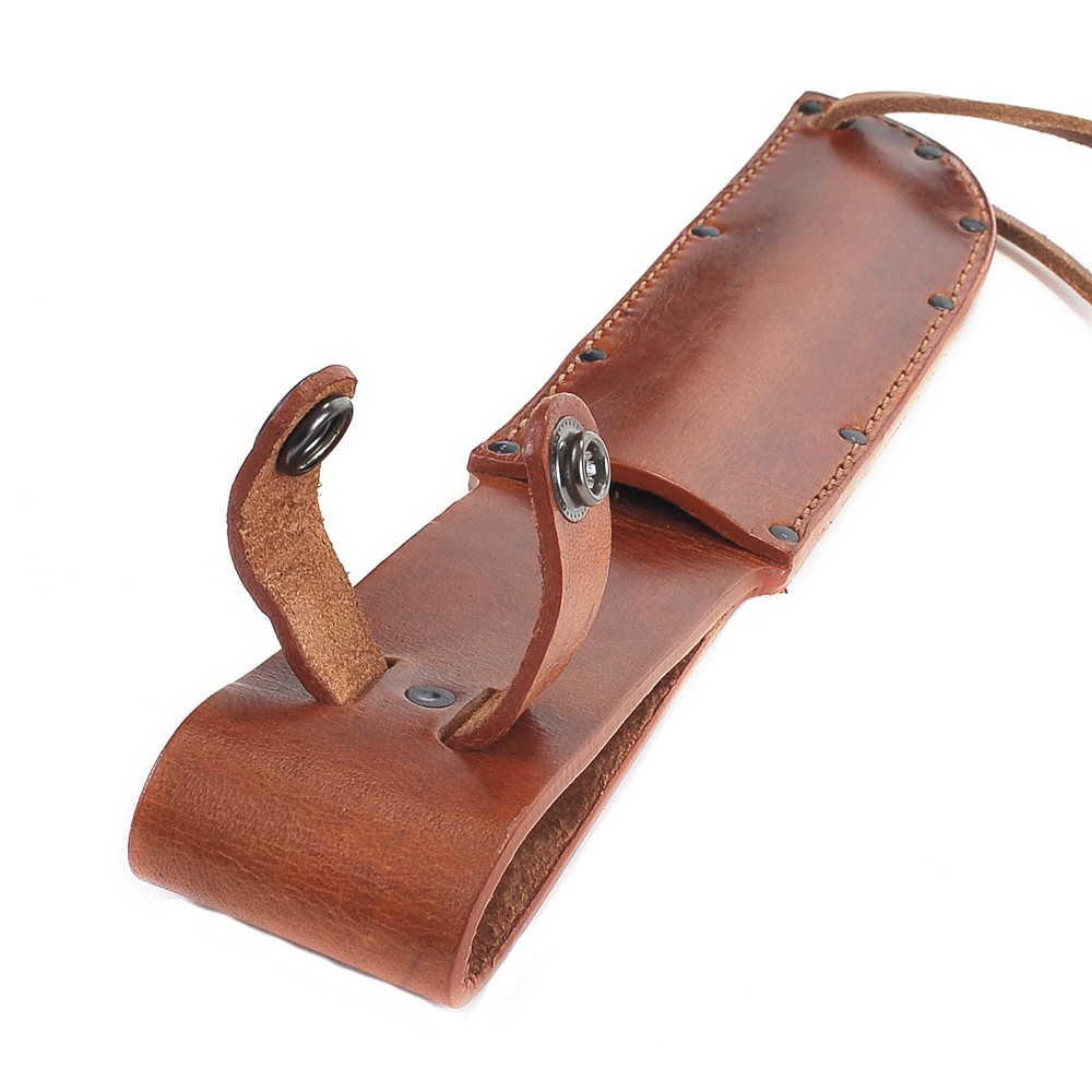 World War Two Era Brown Leather Sheath for US PAL RH 36 Fighting Knife