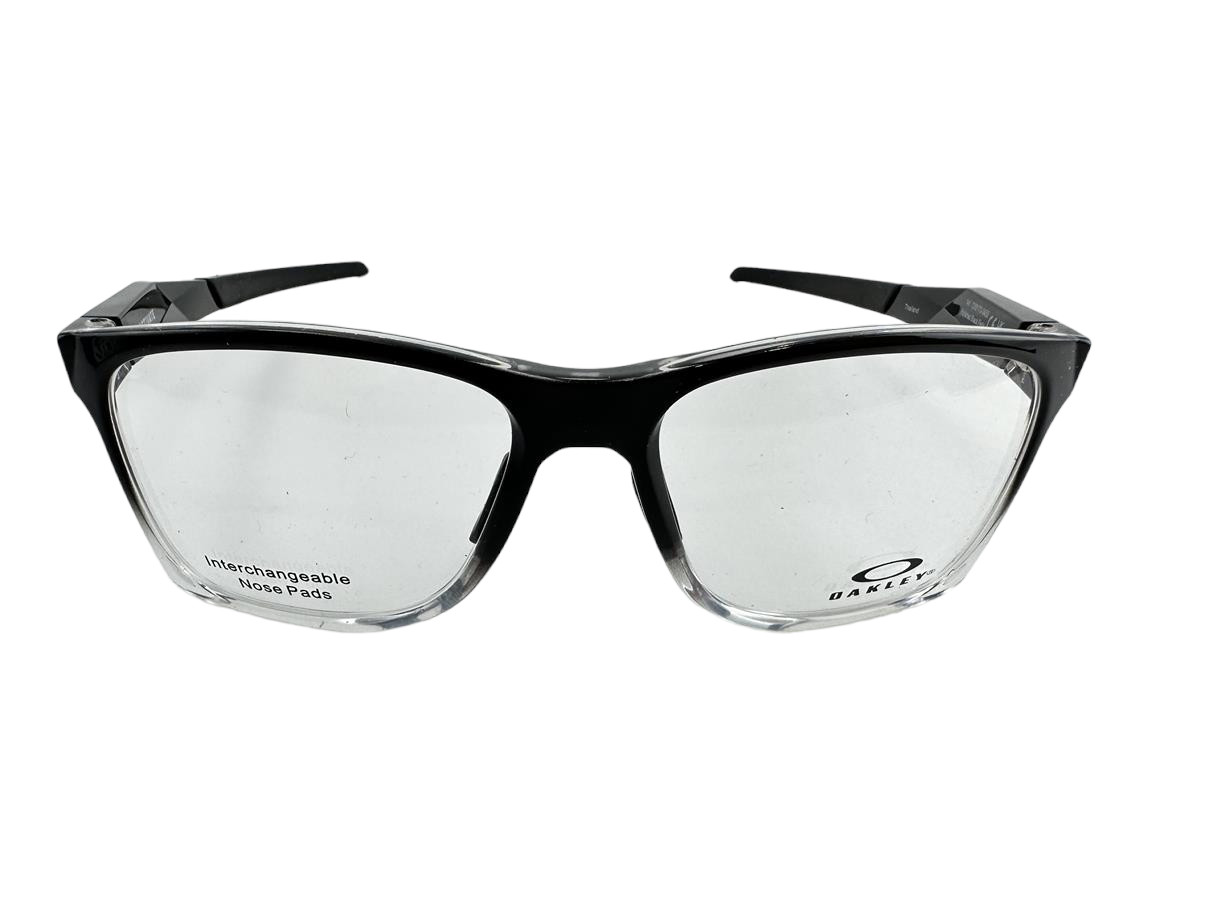 Oakley NEW Activate Polished Black Fade $205 Fashion Frames 55-16-141 Eyeglasses