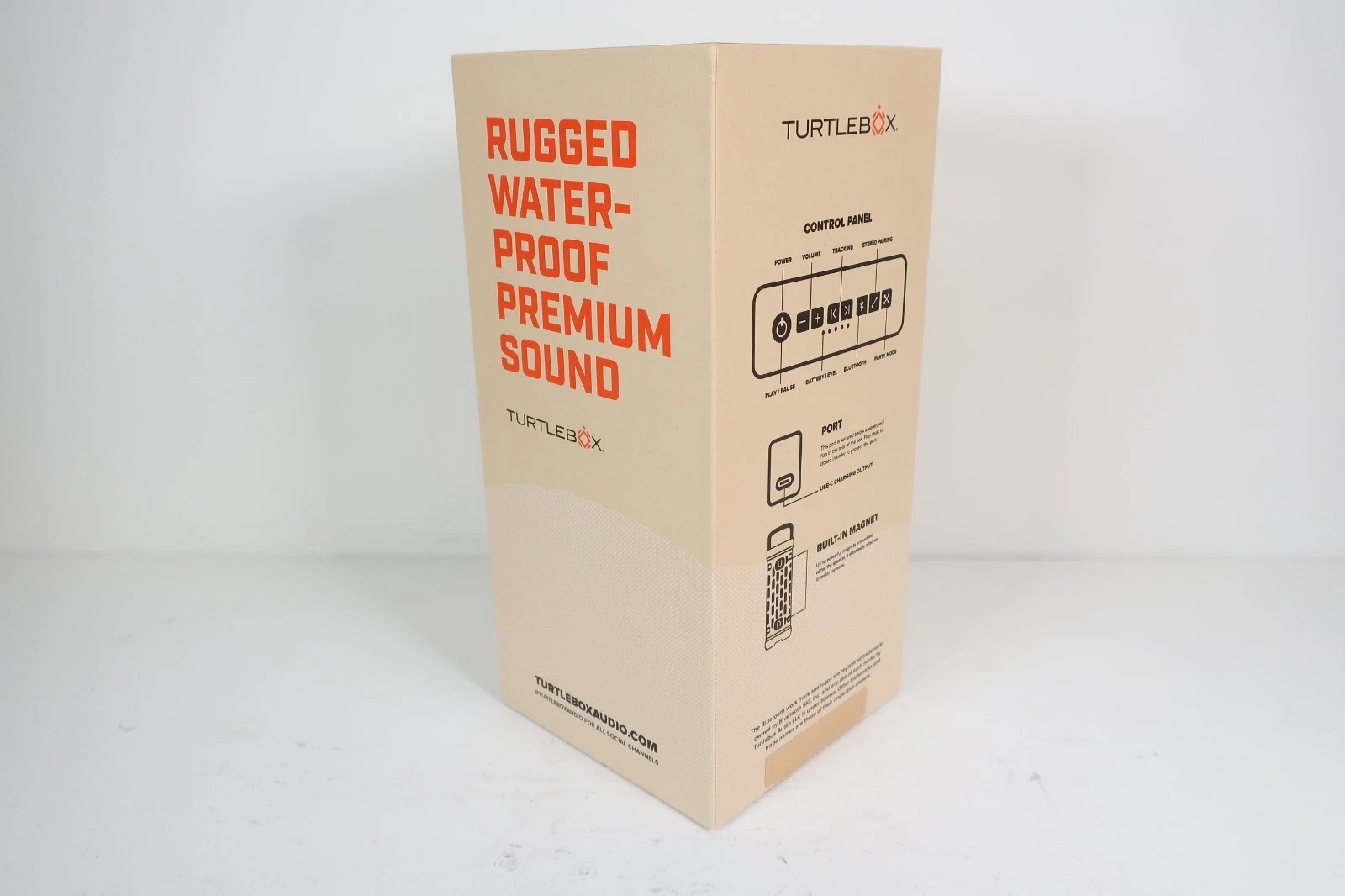 Turtlebox Ranger Loud Outdoor Bluetooth Speaker Yellow – Limited Edition NEW