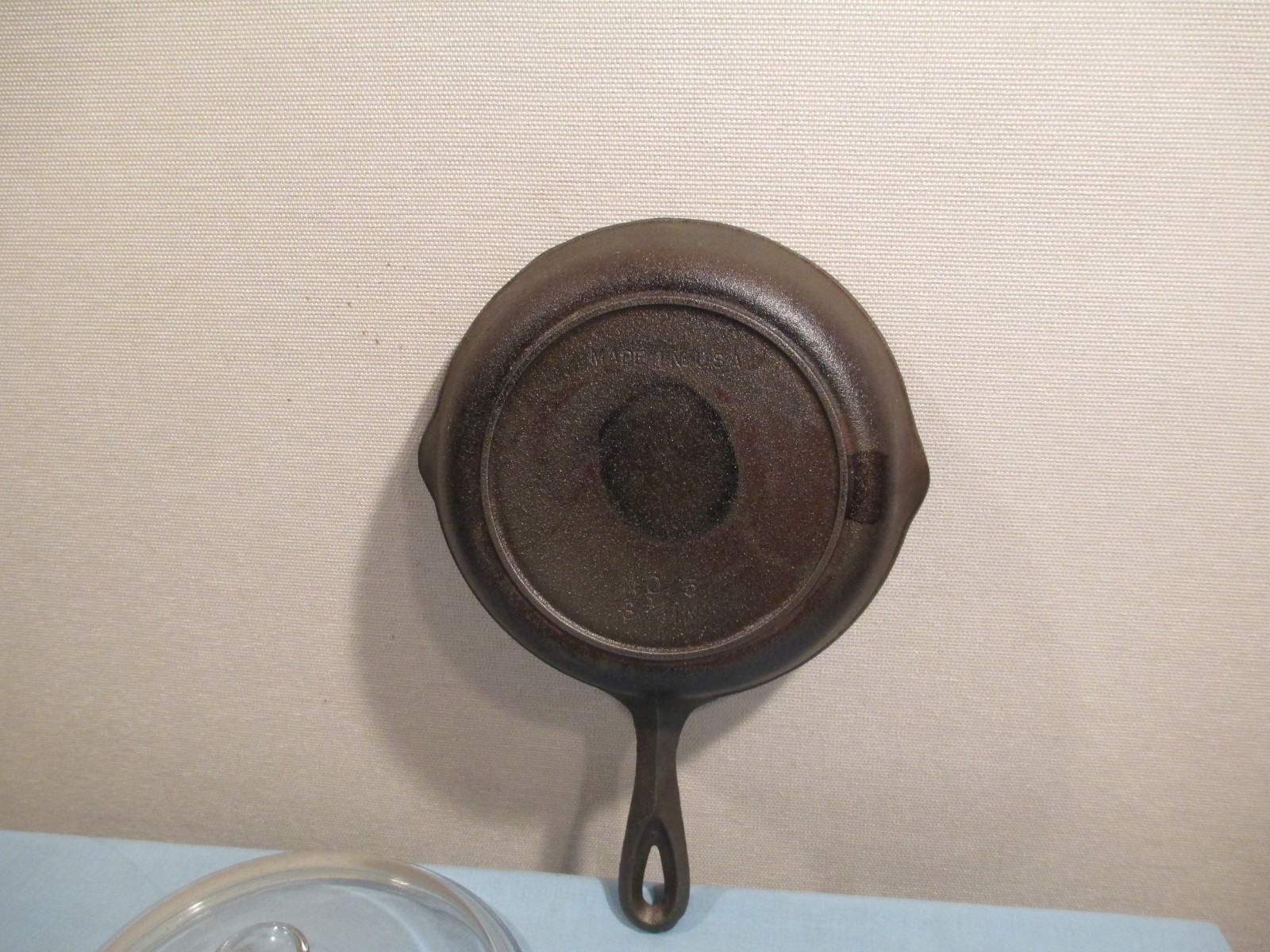 Birmingham Stove & Range No.5 Cast Iron Skillet with Glass Lid
