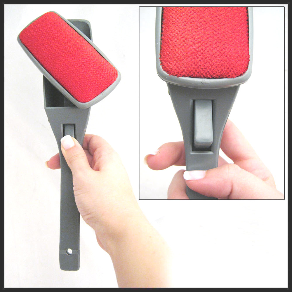 2 Pack Original SWIVEL MAGIC Lint BRUSH Clothes Fabric Pet Hair Dust Remover