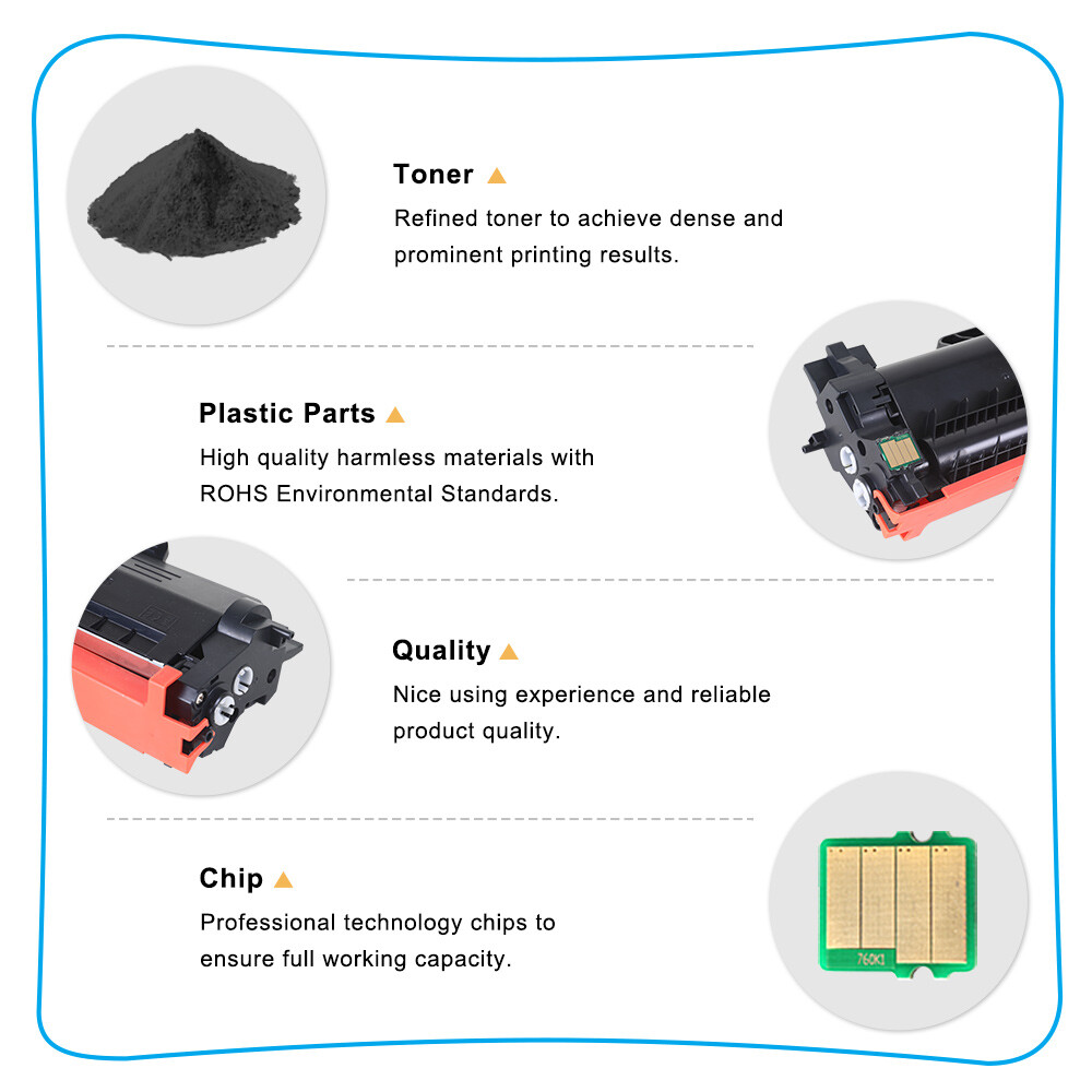 1PK TN760 TN730 Toner Compatible With Brother HL-L2390DW MFC-L2710DW DCP-L2550DW