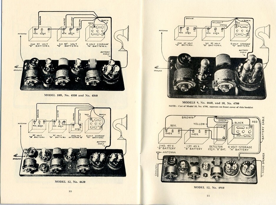 Atwater Kent Open Mounted Sets Breadboards Instructions Manual