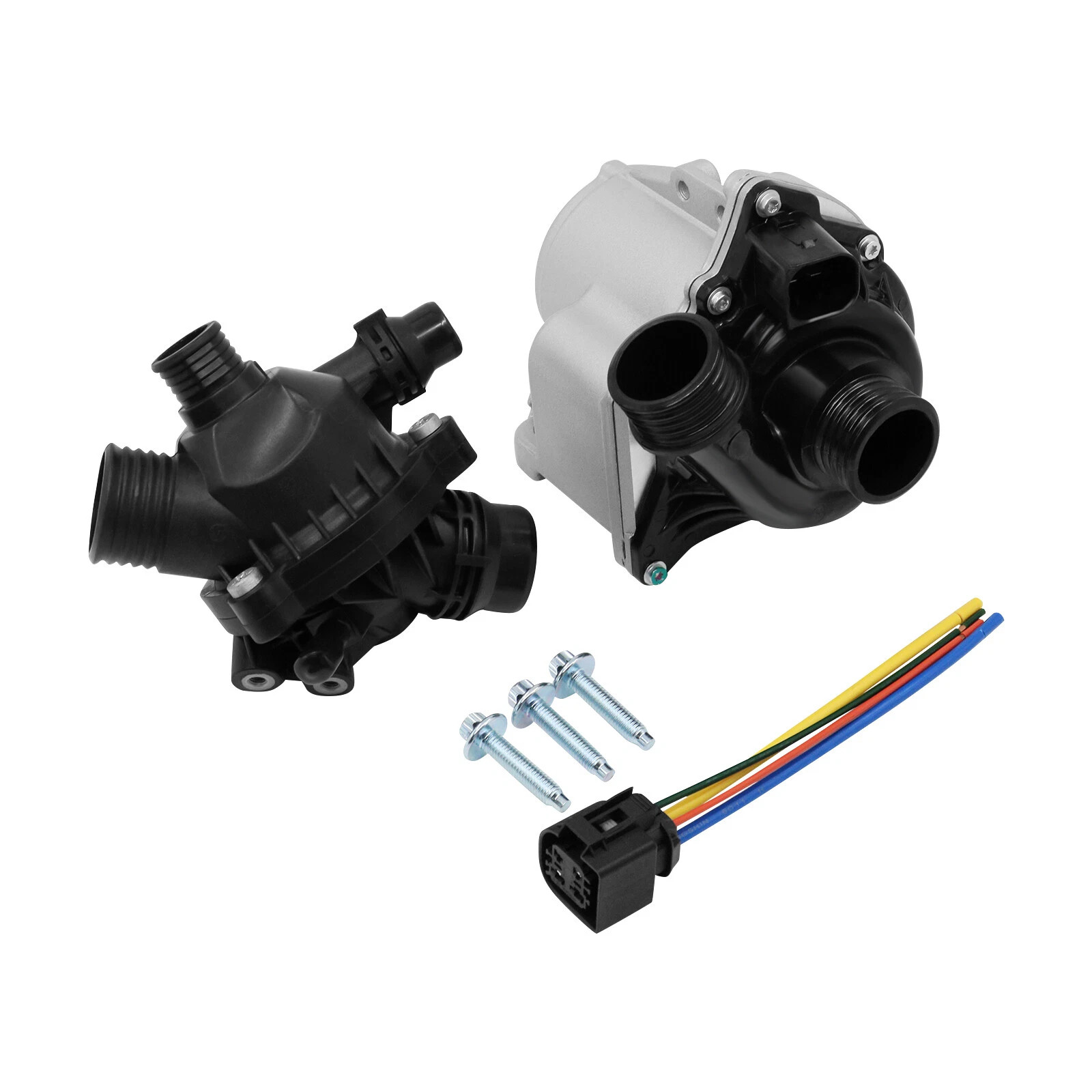 Electric Engine Water Pump w/Thermostat 11517632426 For BMW 335i 535i x1 x3 X5