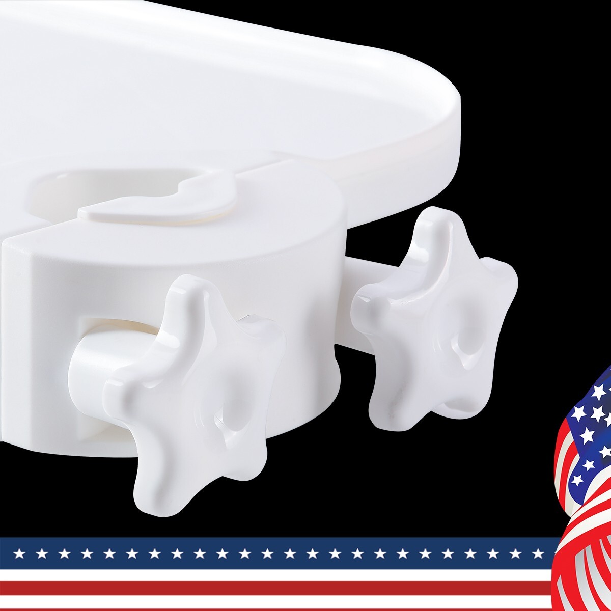 Medical TPC Pole Post Mount Utility Access Shelf Tray Table For Dental Chair