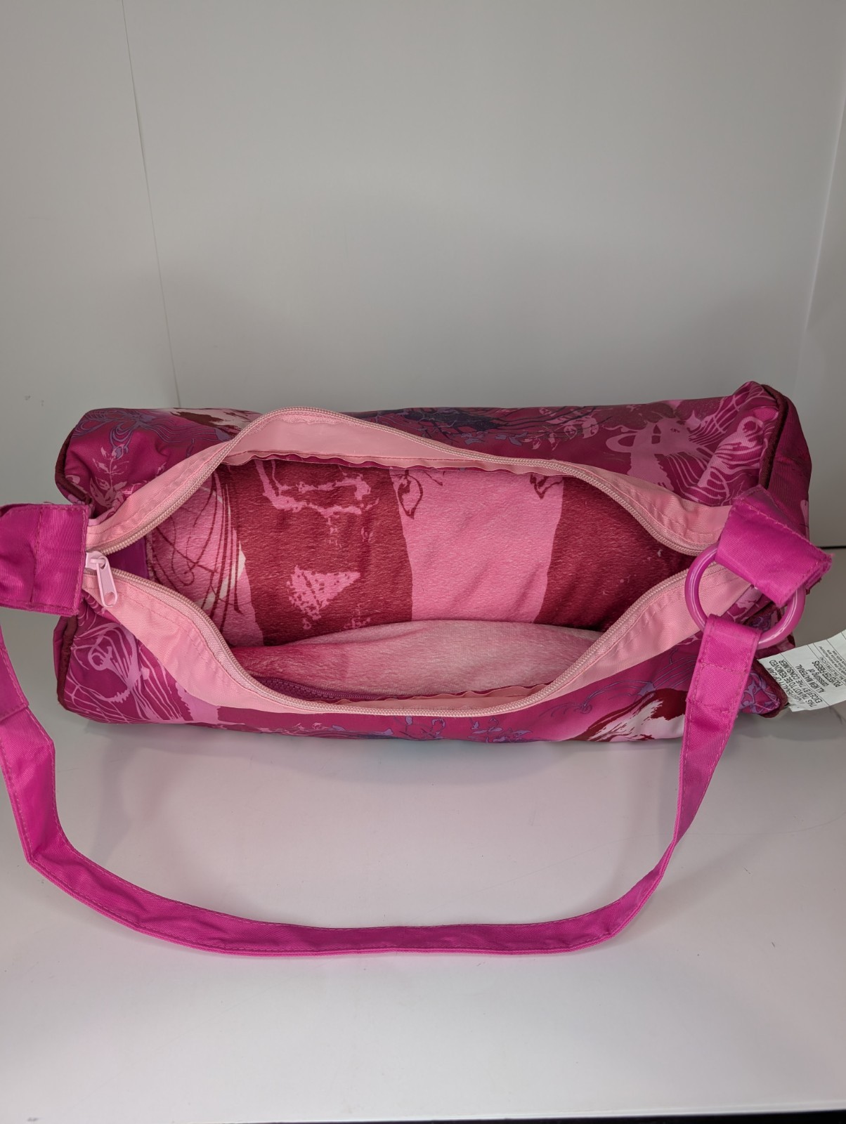 Rare Pink Disney Hannah Montana Slumber Tote (Sleeping Bag 30”x 67” & Tote Bag)