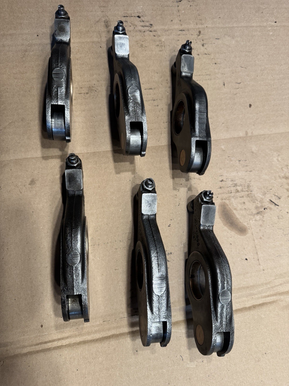 Set of 6 Caterpillar C15 Engine Valvetrain Rocker arm 6I0899 OEM 1085896