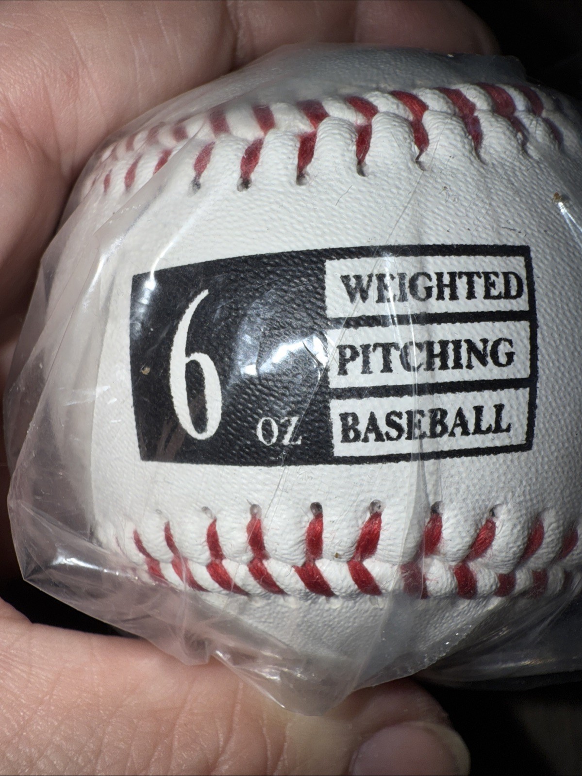 Thorza Weighted Baseball for Throwing Pitching Pitch Practice 6 Oz Ball New