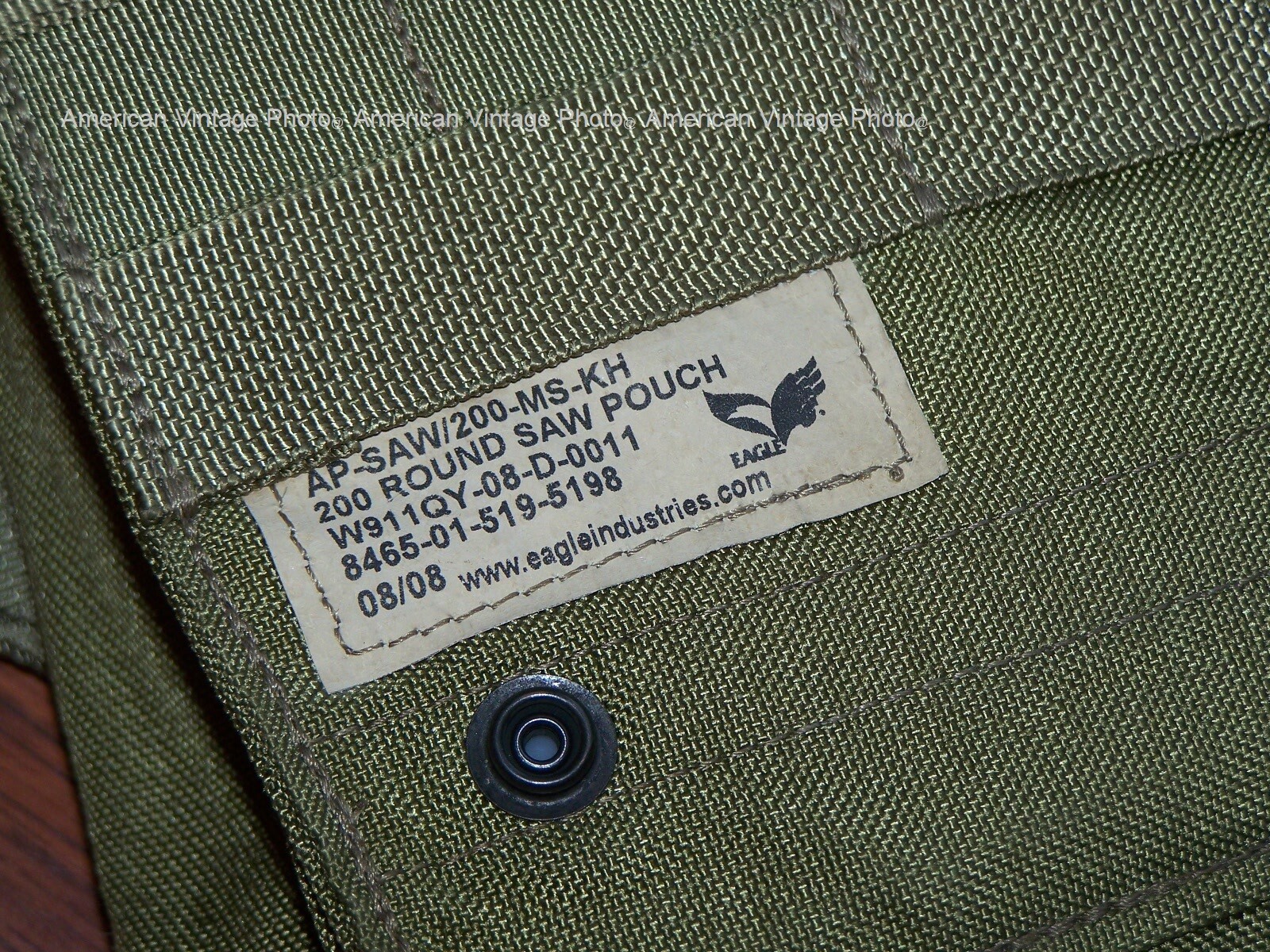 Pouch Eagle Industries SAW MOLLE 200 Rd Military USMC Army Utility Ammo Magazine