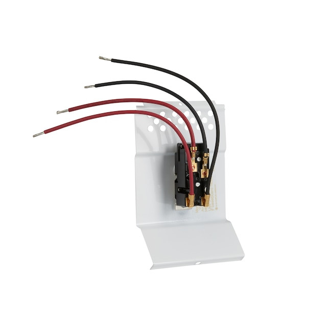 Cadet 08734 White Double-Pole Built-In Thermostat Baseboard