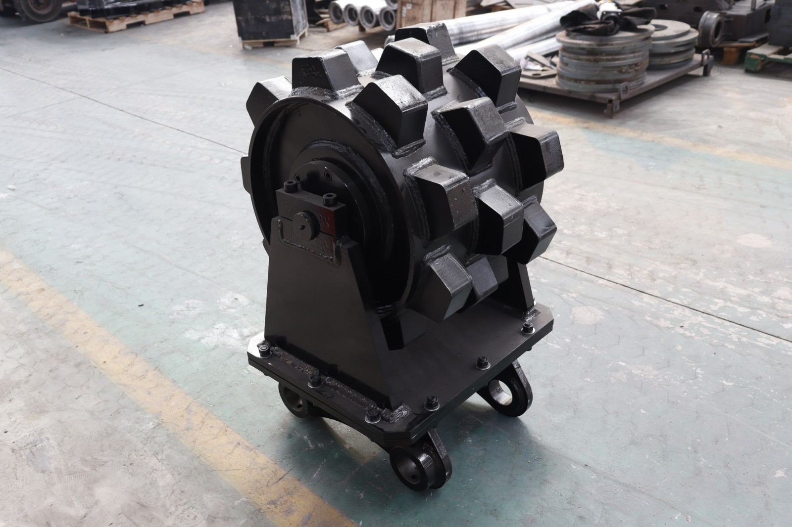 Excavator Roller for CAT 307 | Compaction Wheel Attachment for Trenching