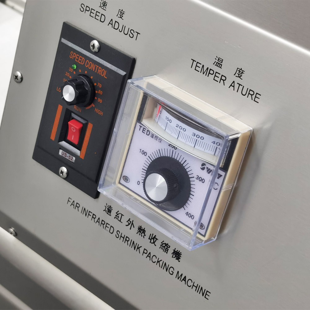 220V 7KW Fully Auto Bottle Mouth Label Thermal Heat Shrink Machine 3PH