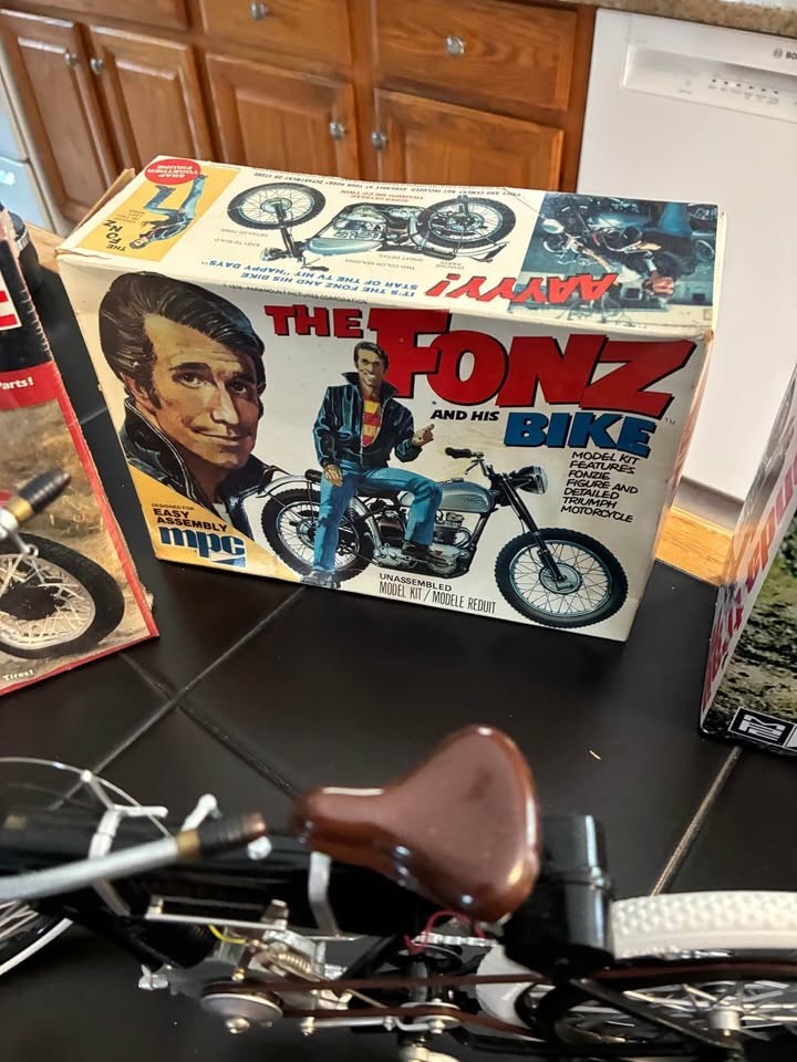 Vintage Motorcycle Collectables/new and used