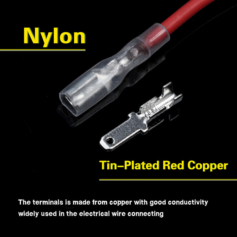 540PCS Automotive Electrical Wire Connectors Kit Male Female Spade Terminal Set