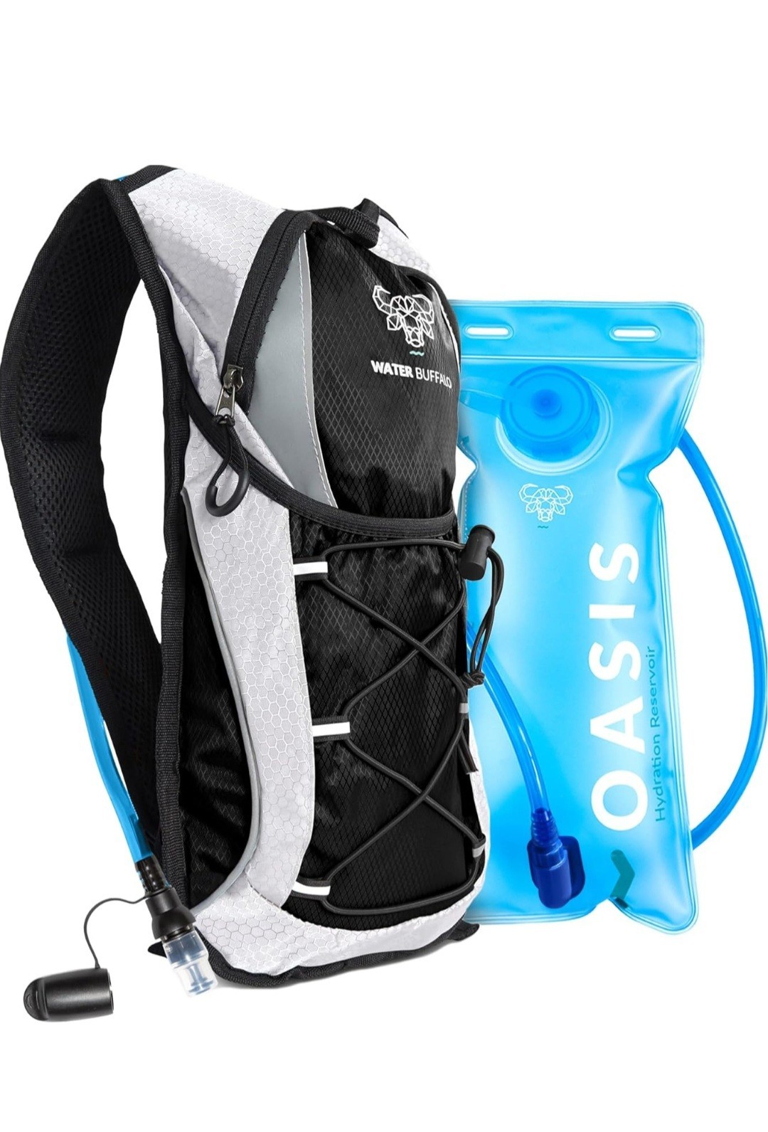 Water Buffalo Road Runner Hydration Backpack – Lightweight with 2L Bladder