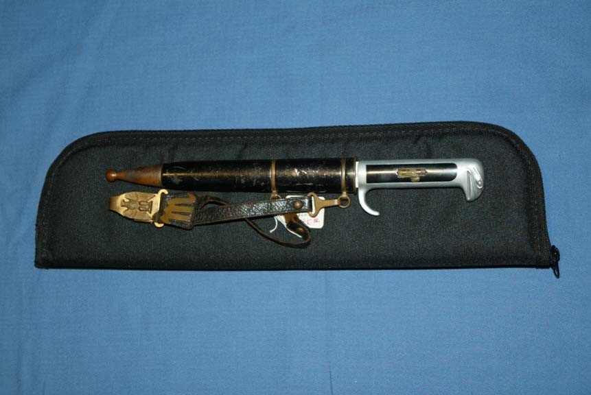 Custom 18" X 5" padded zipper case A perfect fit for most German & U.S. Bayonets