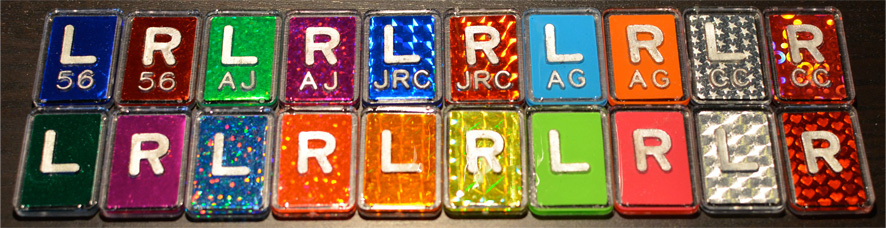 XRay Markers 1 Pair (1 Left and 1 Right)