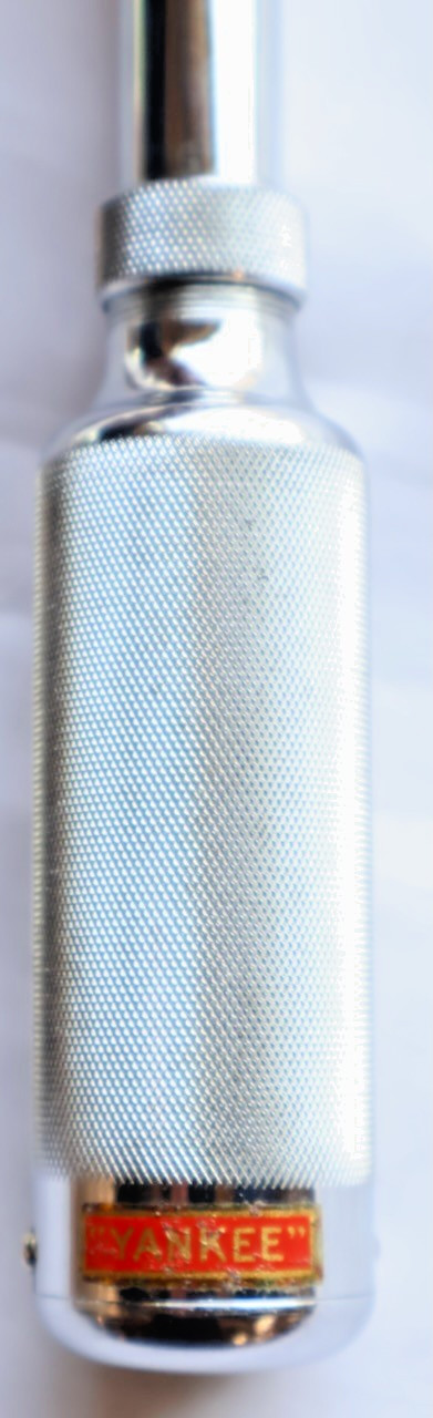 North Bros "YANKEE" No. 41 Push Drill + 8 Bits + Box + Insert / NOS / MT Tools