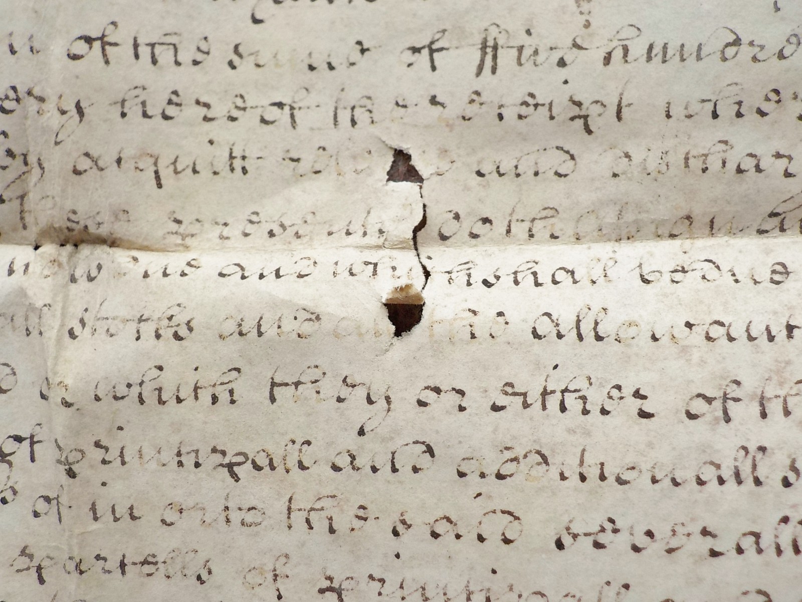 1709 London Covent Garden Drury Lane Vellum Deed Indenture + extra Document