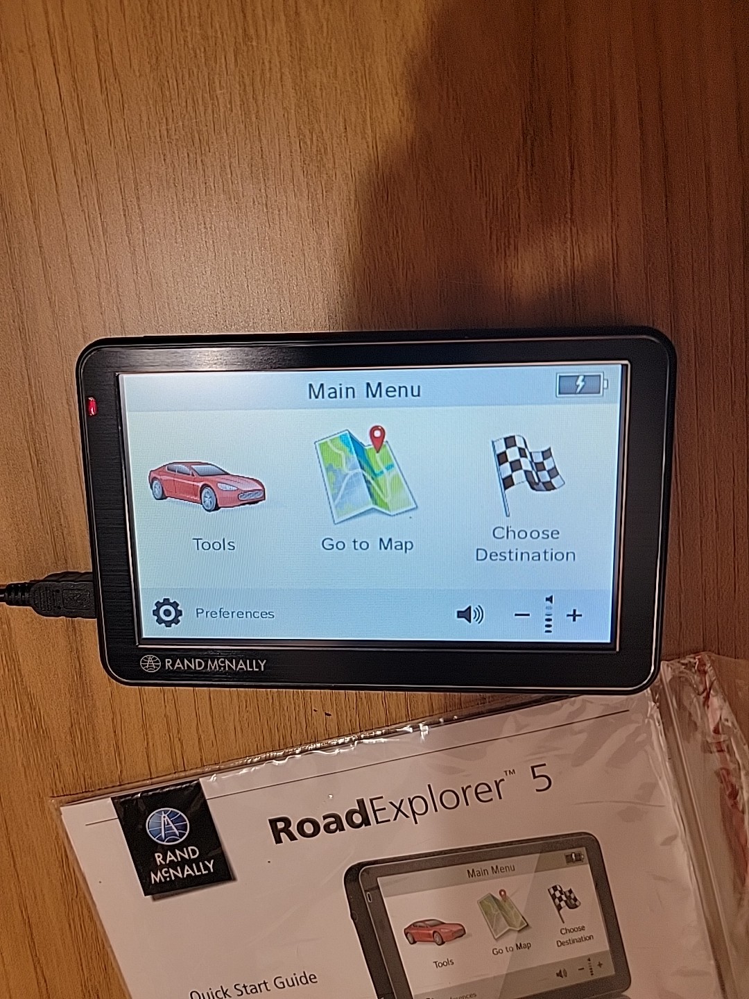 Rand McNally Road Explorer 5 Advanced Car gps Refurbished  Excellent Condition.