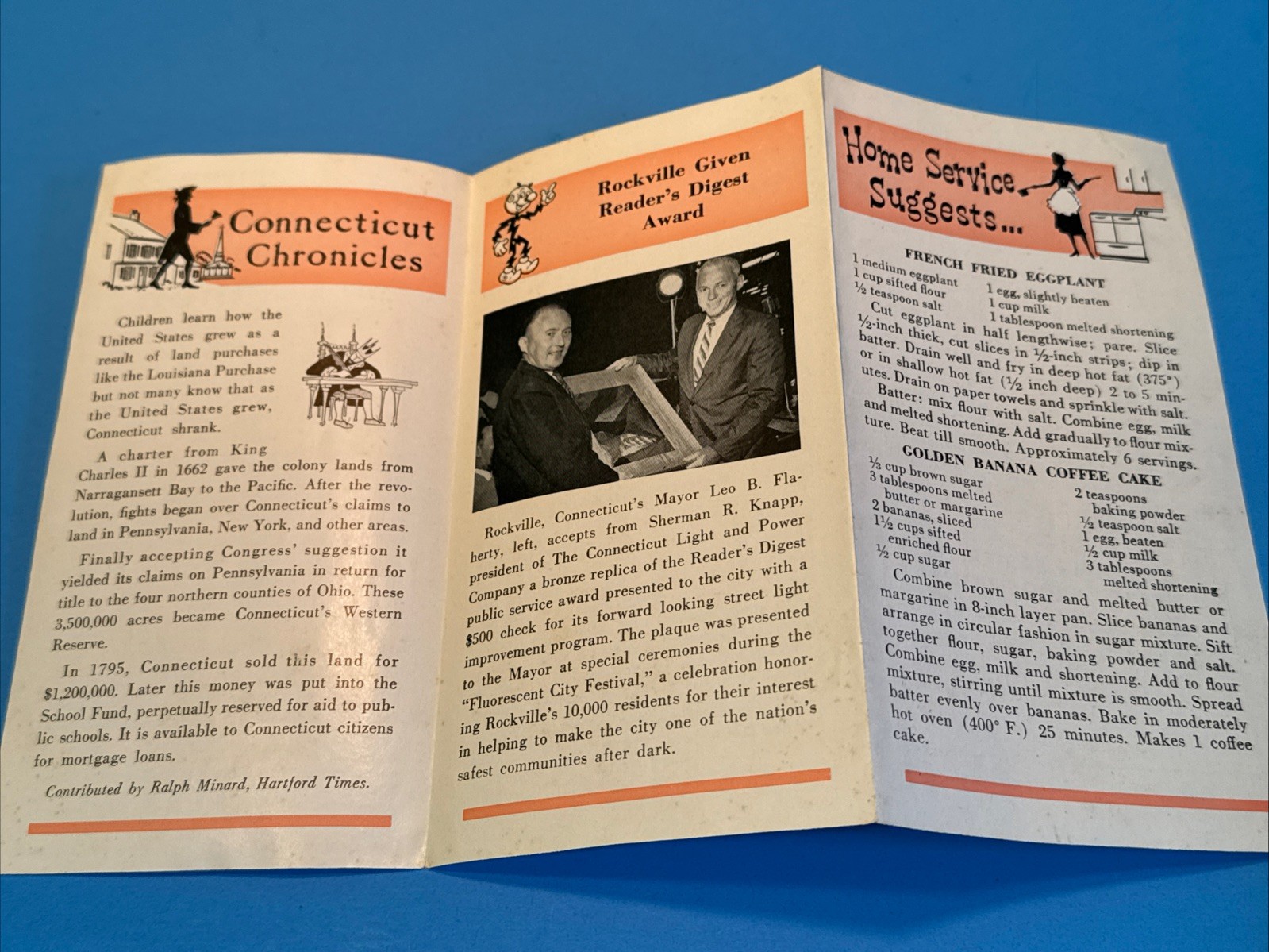 1960 Henny Kilowatt ELECTRIC CAR Eastern States Expo, CT light & power Brochure