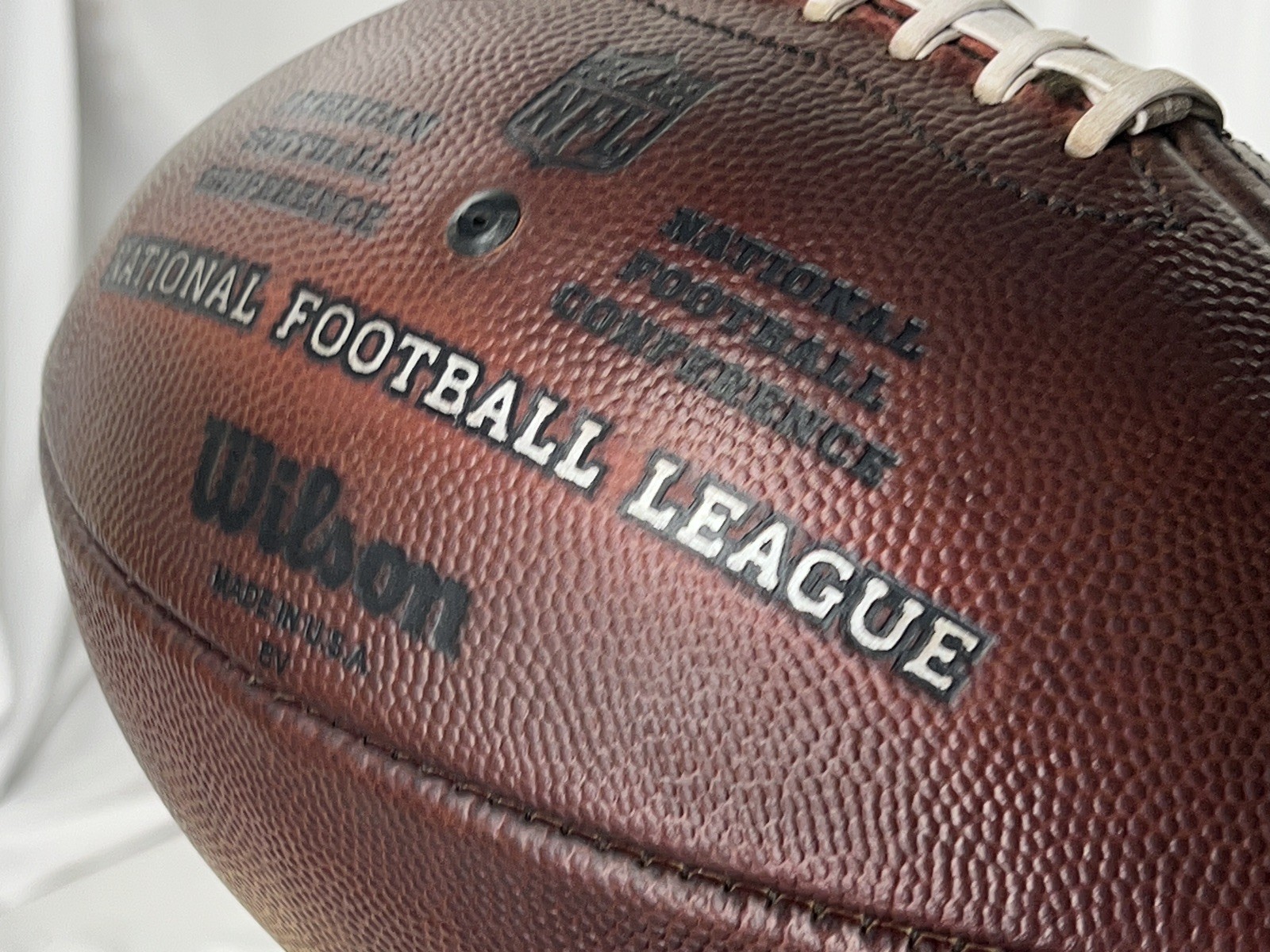 NFL "The Duke" Wilson Football - 100 yr Game Ball - Game Prepped & Conditioned