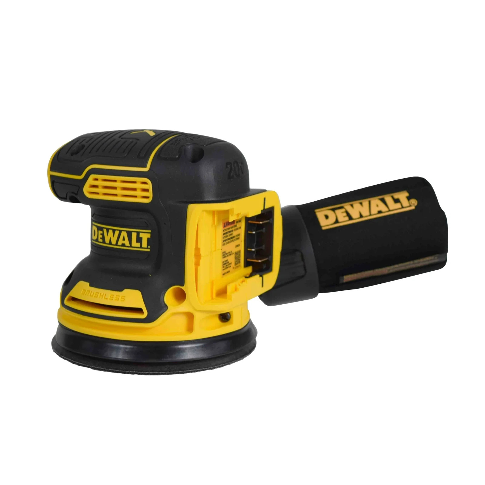 DEWALT DCW210B 20V MAX XR 5" Brushless Cordless Random Orbital Sander & Dust Bag