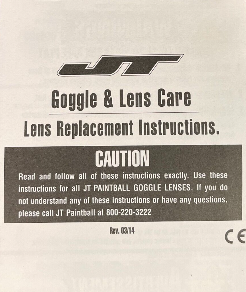 NEW JT Flex 8/Premise/ProFlex/Spectra Thermal Mask Lens - Prizm 2.0 Lava