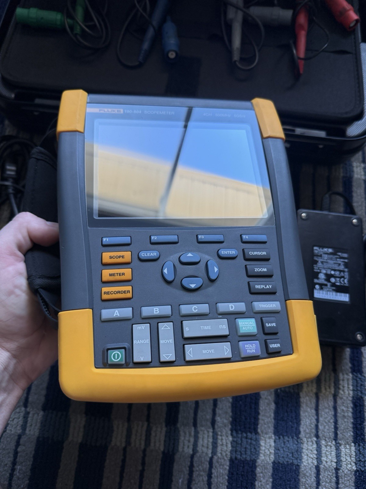 Fluke 190-504 | 4CH 500 MHz 5 GS/s Color ScopeMeter