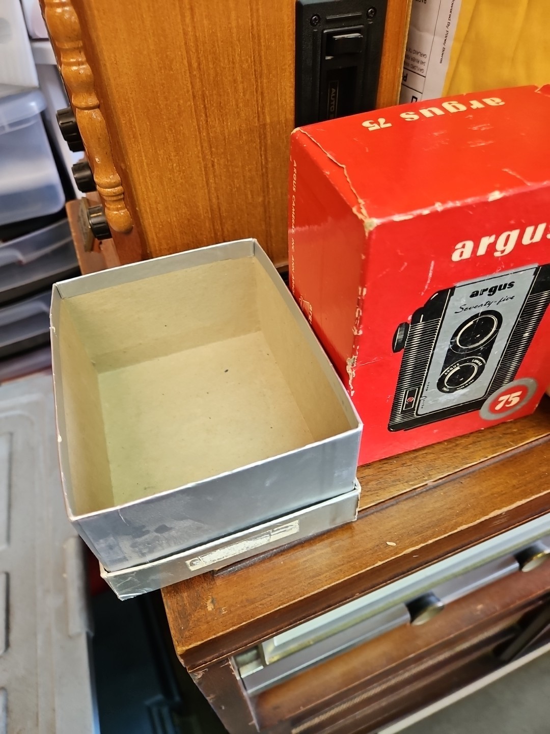 Vintage Argus Argoflex Camera 75 Seventy Five ( Original Box Only ) No Camera