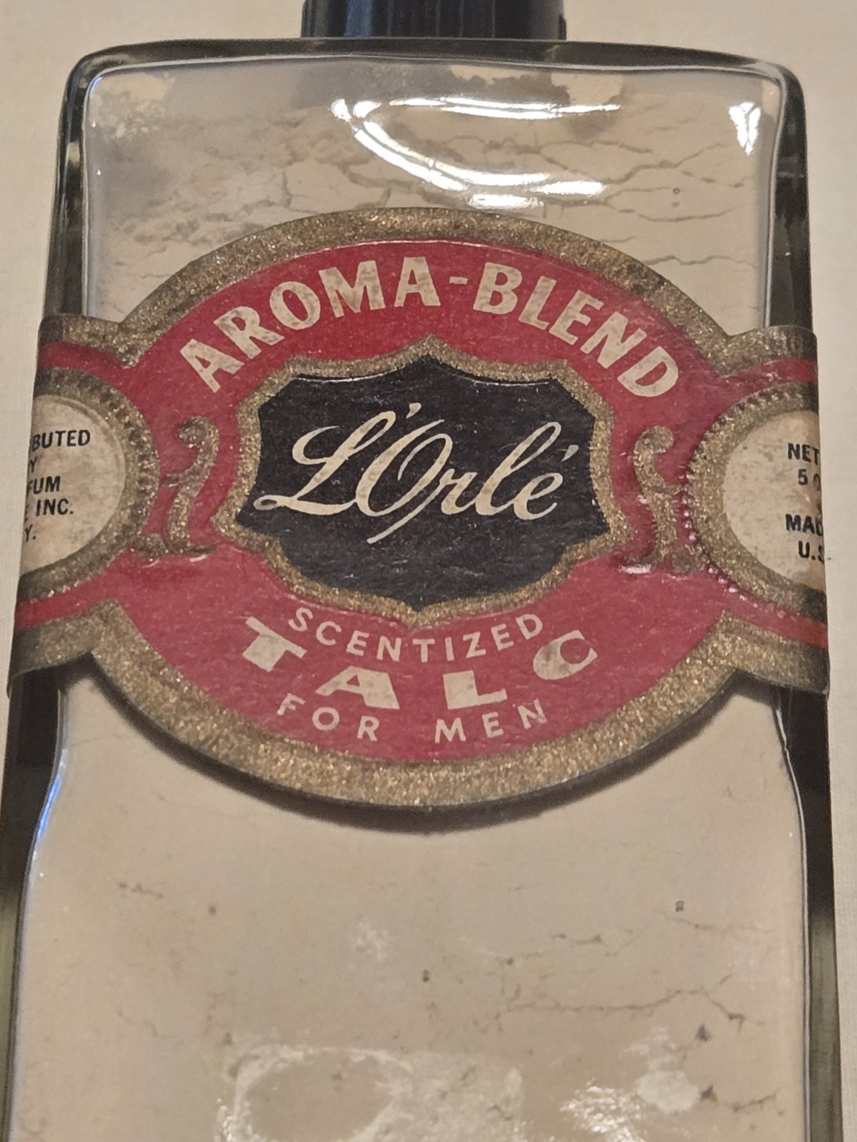 Vintage Johnson's Baby Powder Half Full & Full Lorle Men's Talcum Talc J&J