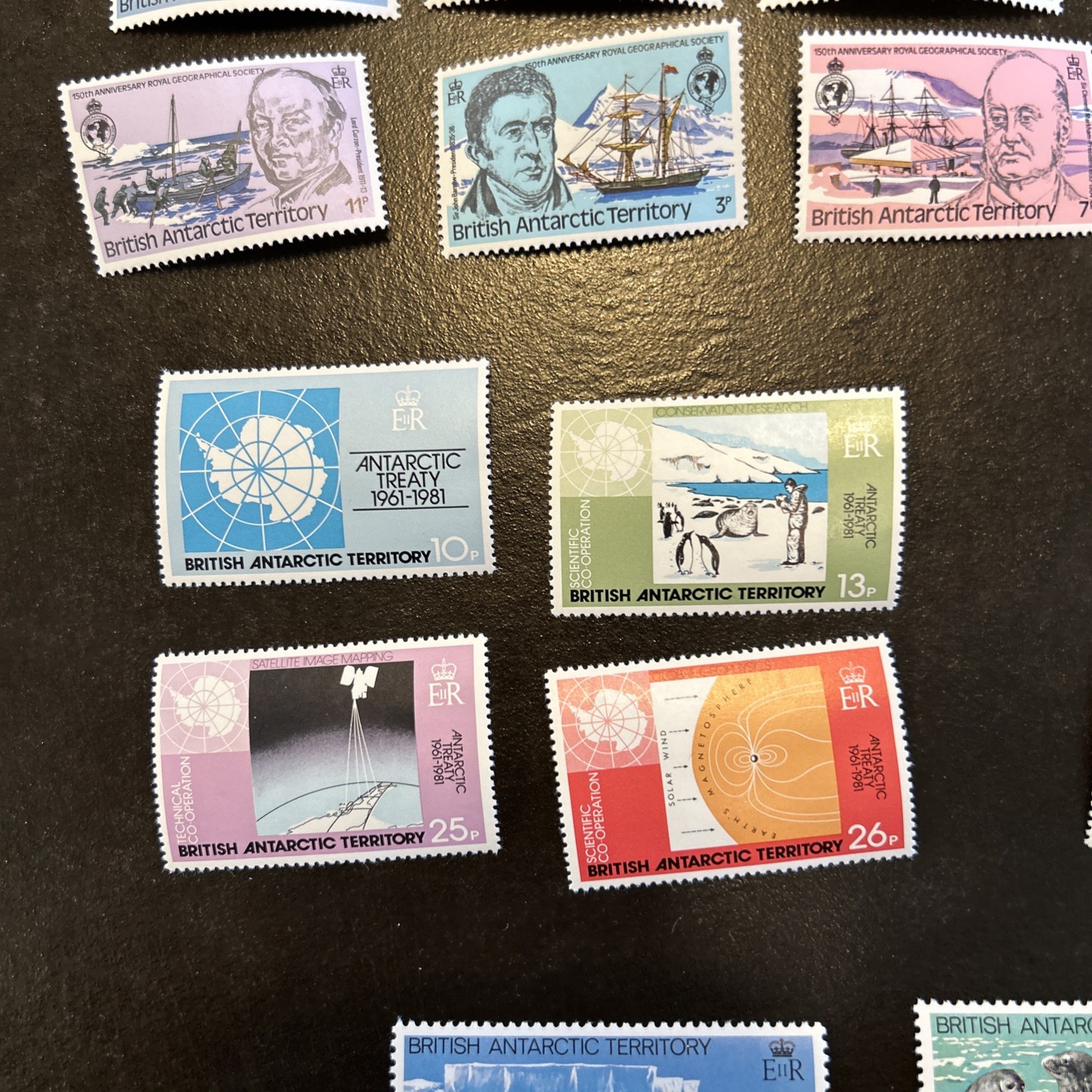 British Antarctic Territory BAT Scott 76-101 MNH $15 Cat Value Full Sets Nice!!