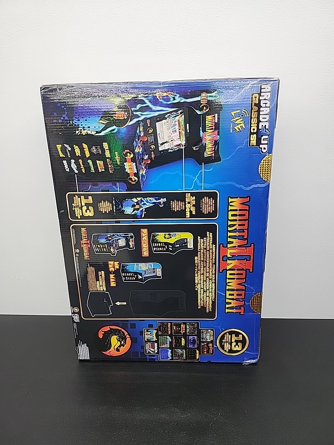 Arcade1Up Mortal Kombat II Classic SE Arcade Machine 13 Classic Games