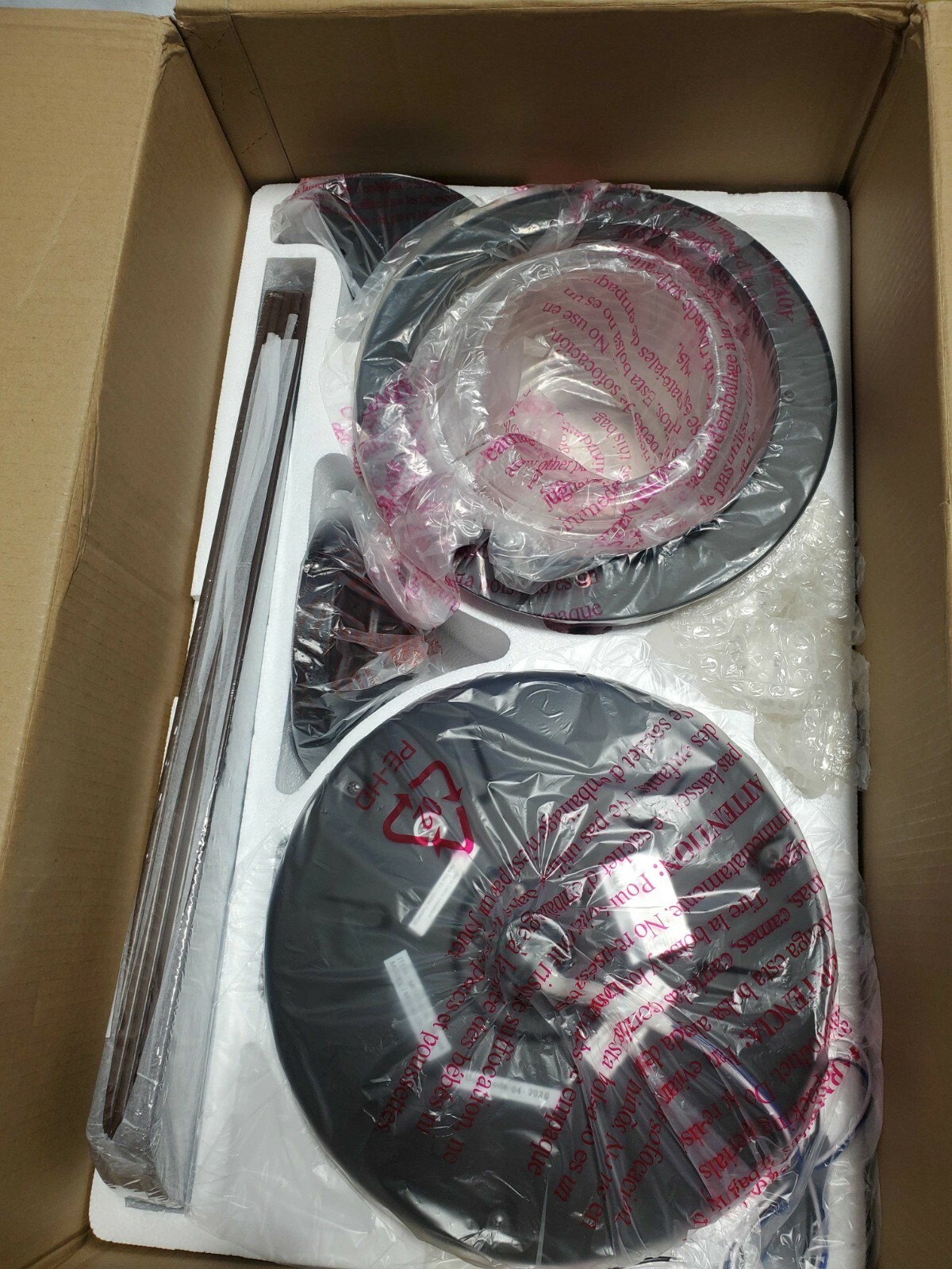 OPEN BOX - Harbor Breeze Merrimack II 52-in Matte Bronze LED - NO GLASS