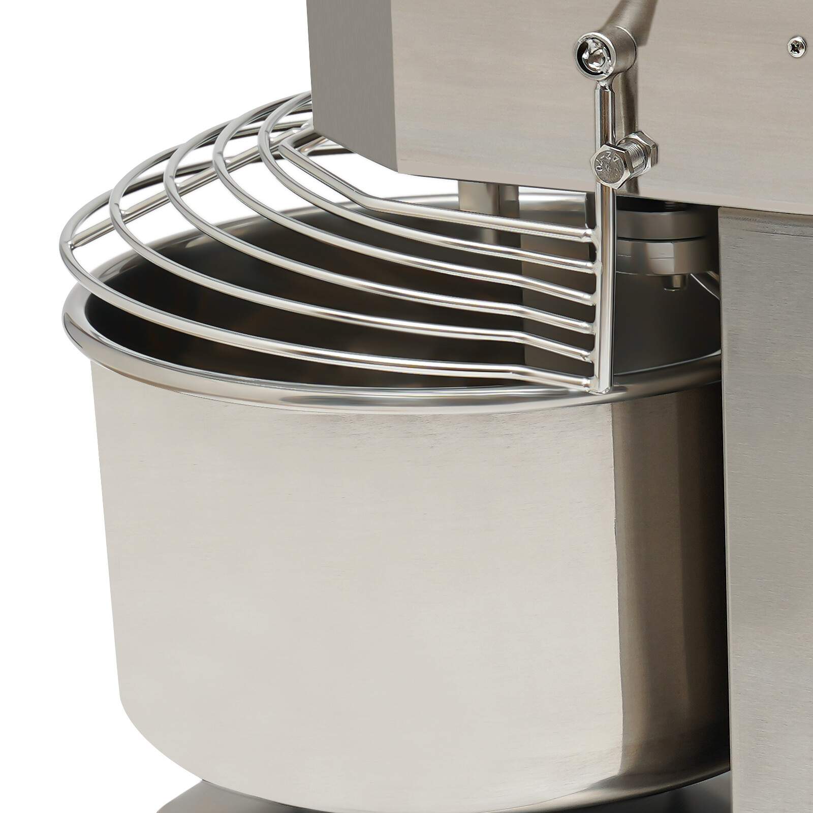 110V 60Hz Dough Kneading Machine 750W Commercial Dough Mixer, Max 360° Mixing