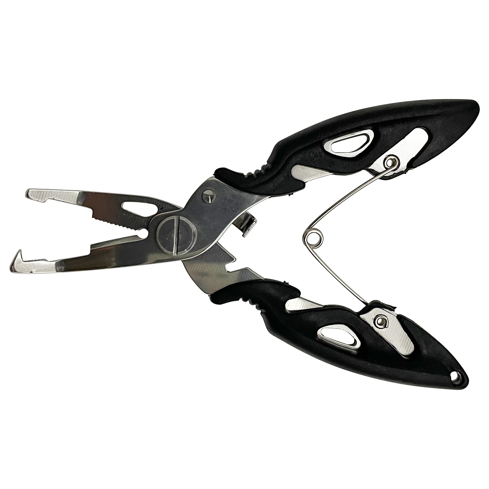 5” Lure Pliers Fishing Pliers Aluminum Split Ring-Hook Remover-Line Cutter