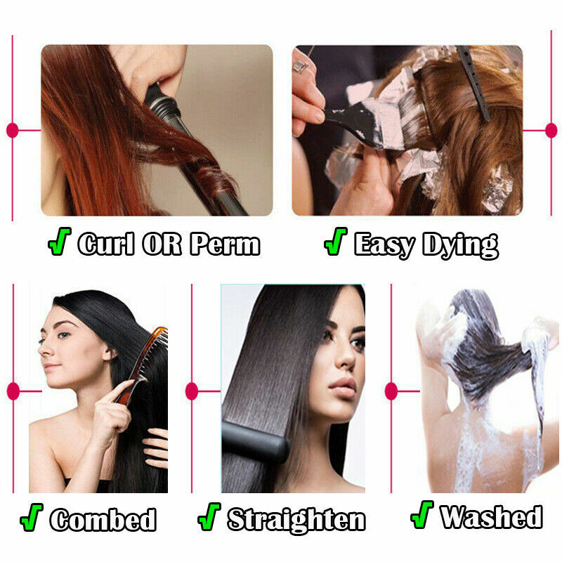 Double Weave Sew in Weft Hair Extensions 100%Real Brazilian Remy Human Hair 100g