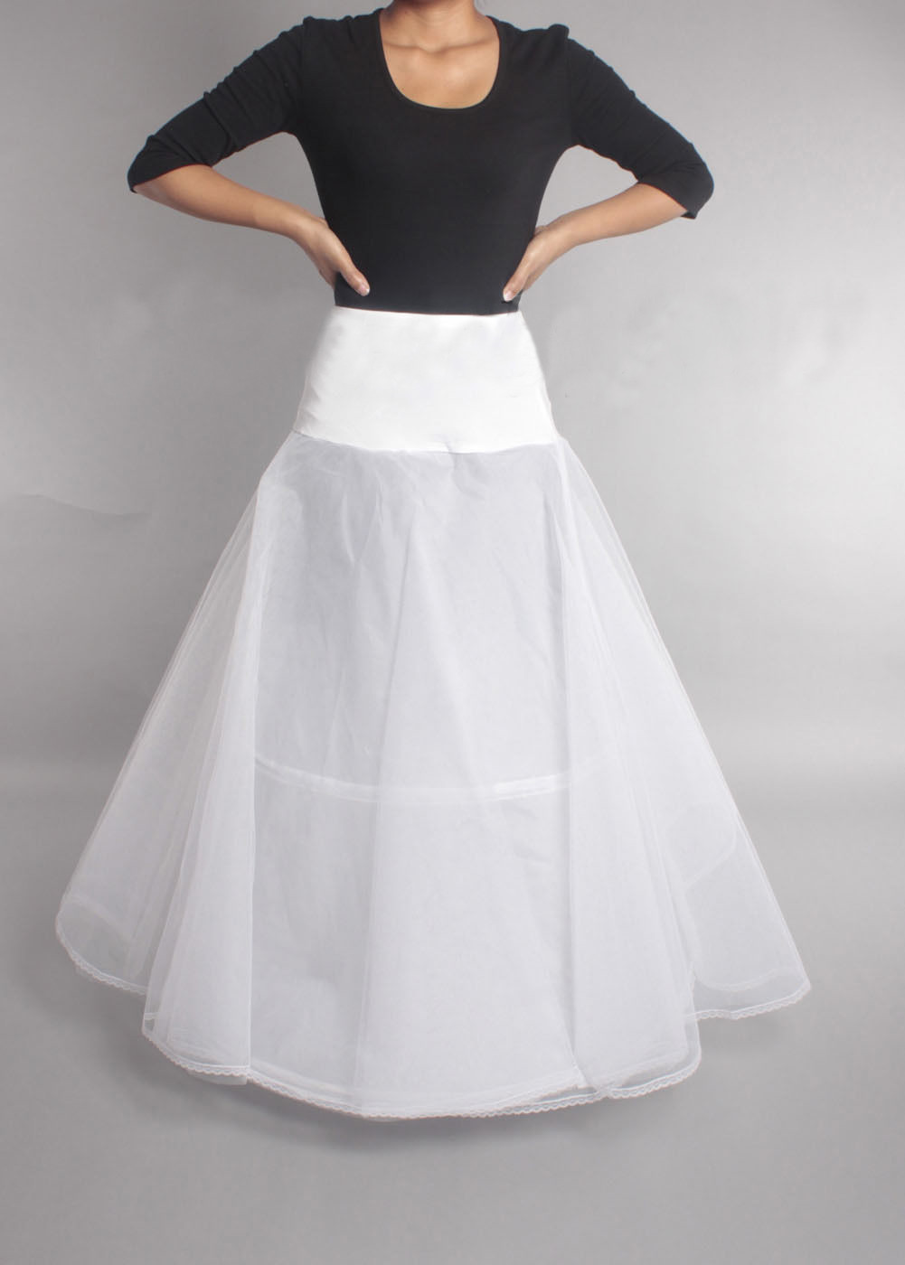 Wedding Petticoat Prom Dress Bridal Slip Hoops Skirt Underskirt Crinoline Stocks