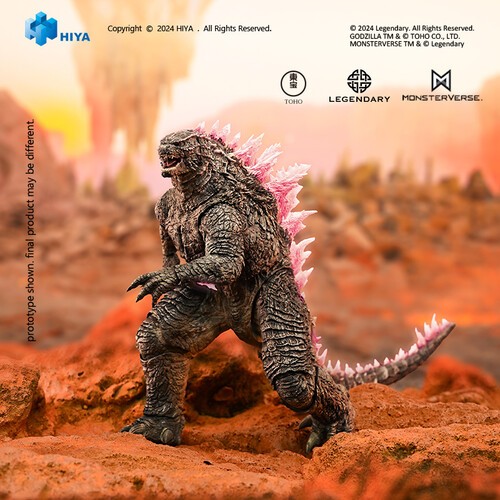 HIYA - Godzilla x Kong: The New Empire - Exquisite Basic - Godzilla (Evolved Ver