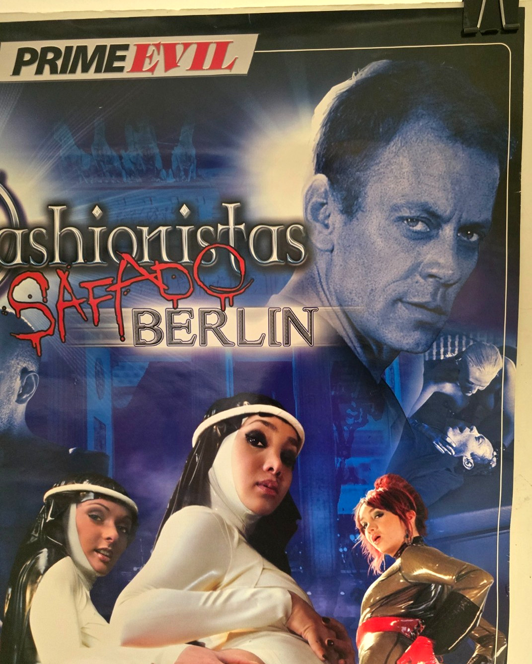 2007 FASHIONISTAS SAFADO "BERLIN" Promo Movie Poster (19"x27") by Evil Angel